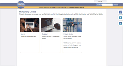Desktop Screenshot of my.yachting.org